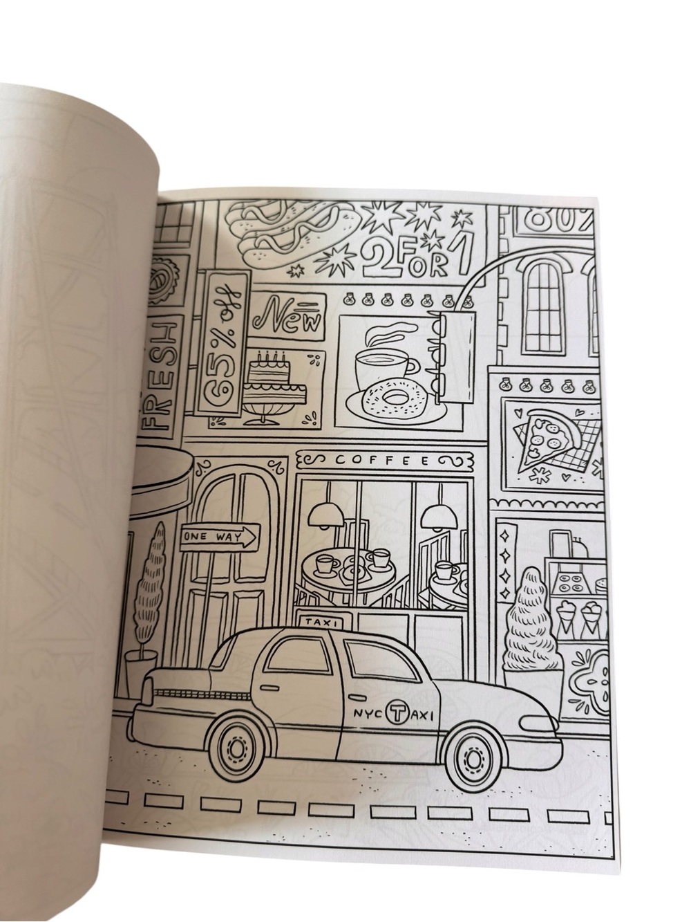 Color Me USA Celebratory Coloring Book - Red, Blue, White - Picture 6 of 6